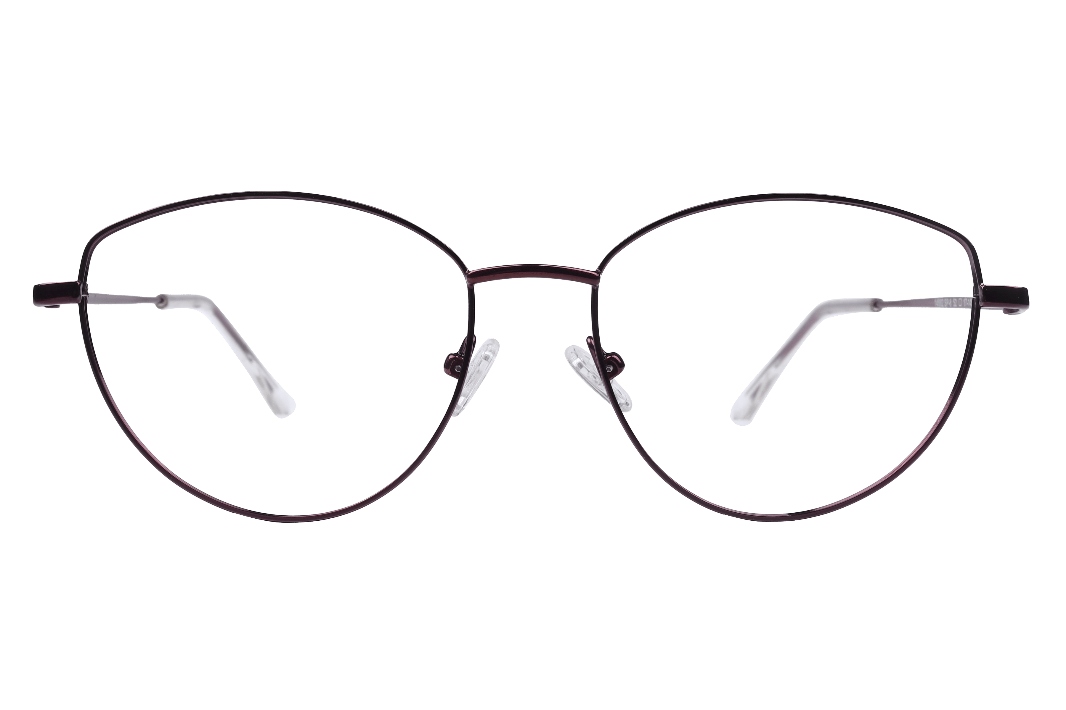 Inspira 14002 Frame Purple Female Full Metal Frame — Purple frame — view 2