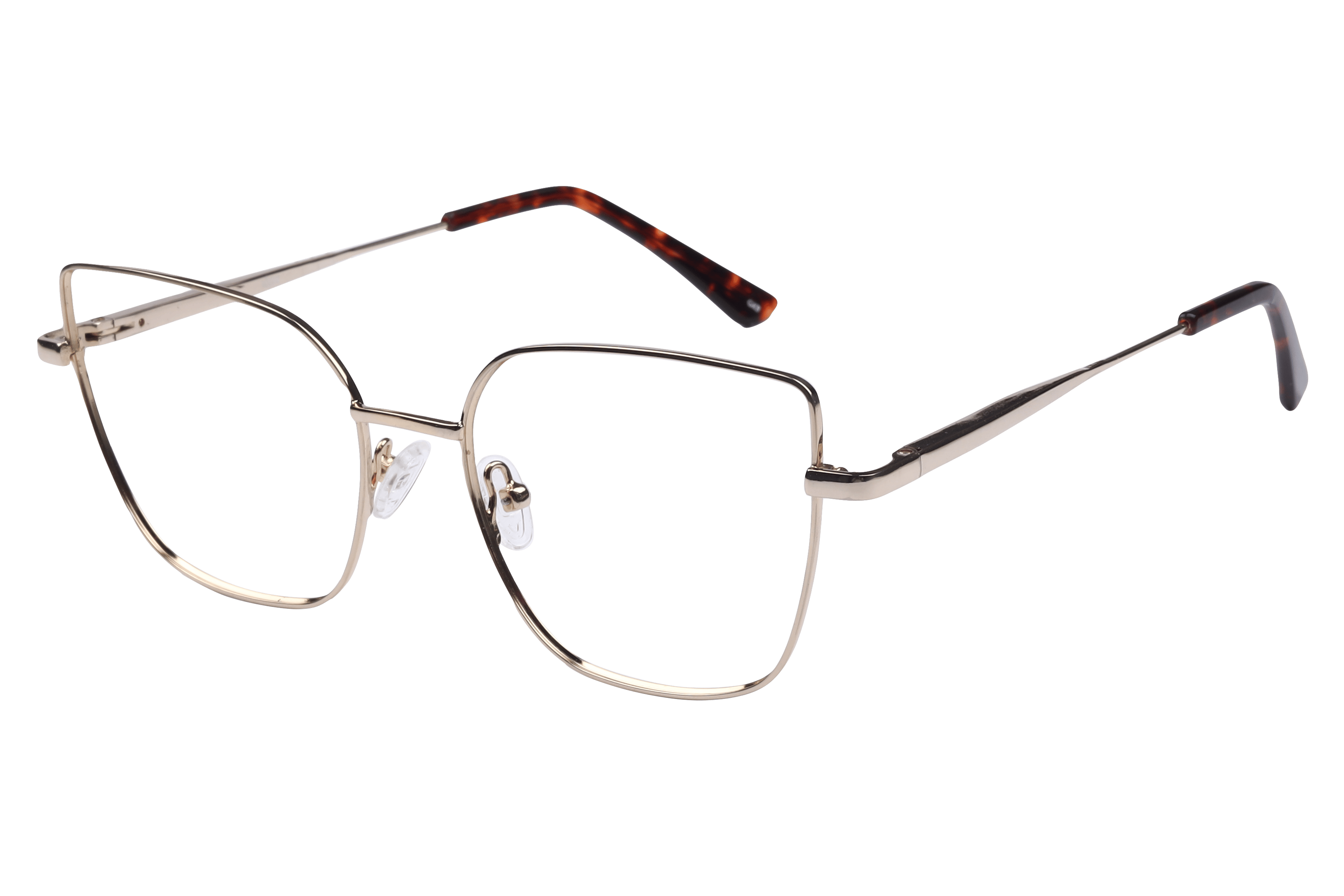 Inspira 14020 Frame Gold Female Full Metal — Gold frame