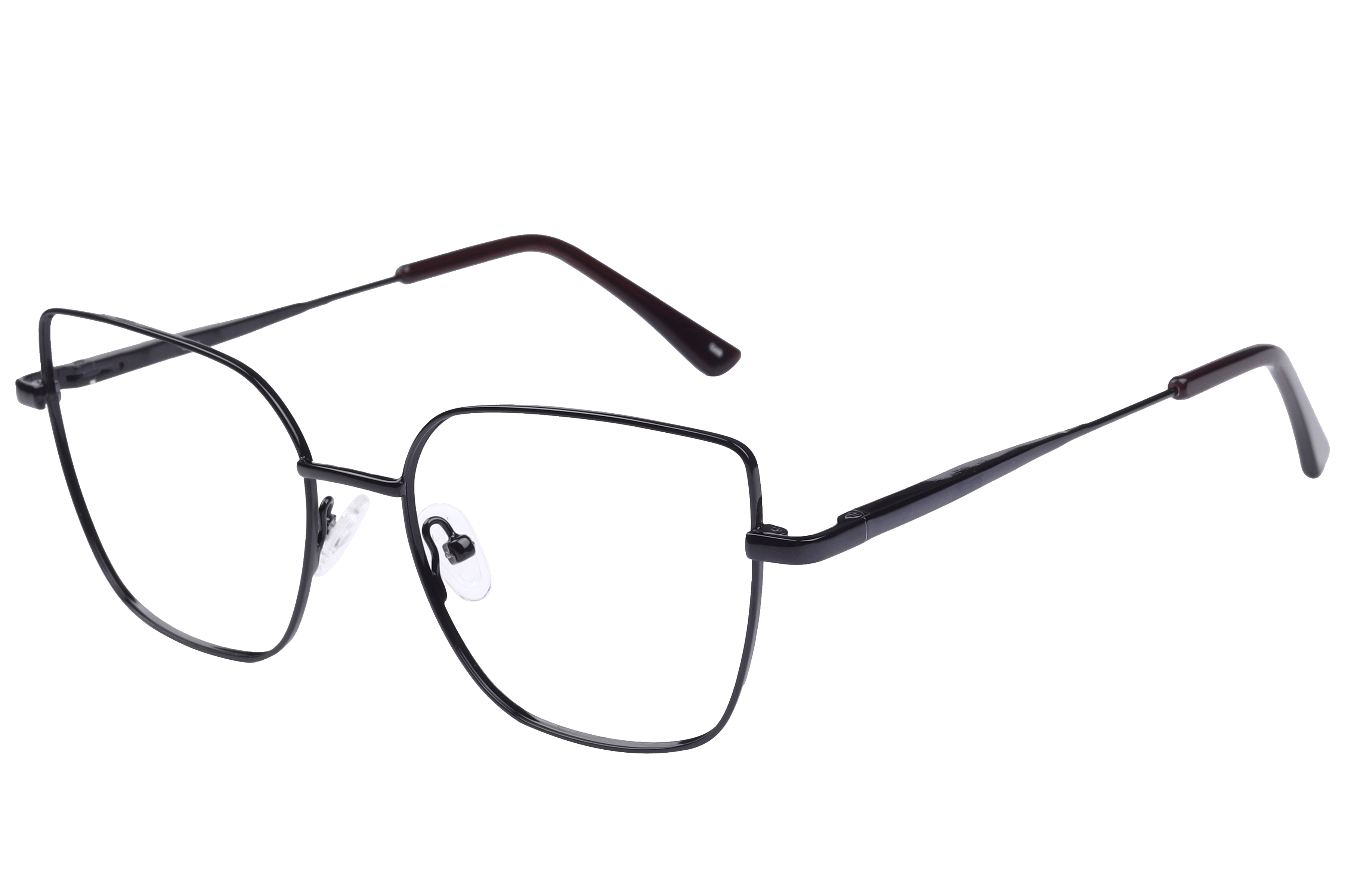 Inspira 14020 Frame Black Female Full Metal — Black frame