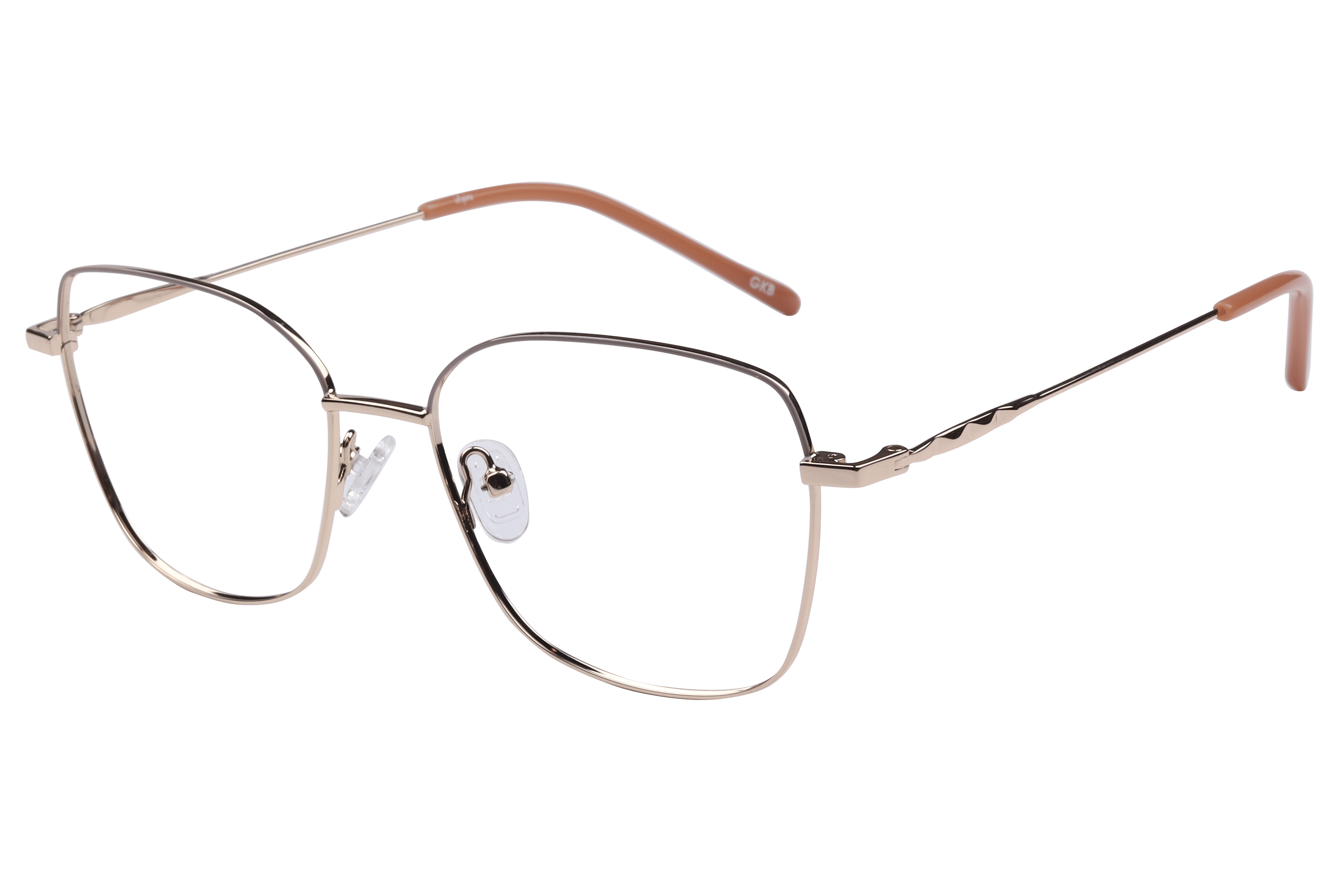 Inspira VM4506 Frame Beige Female Full Metal — Beige frame