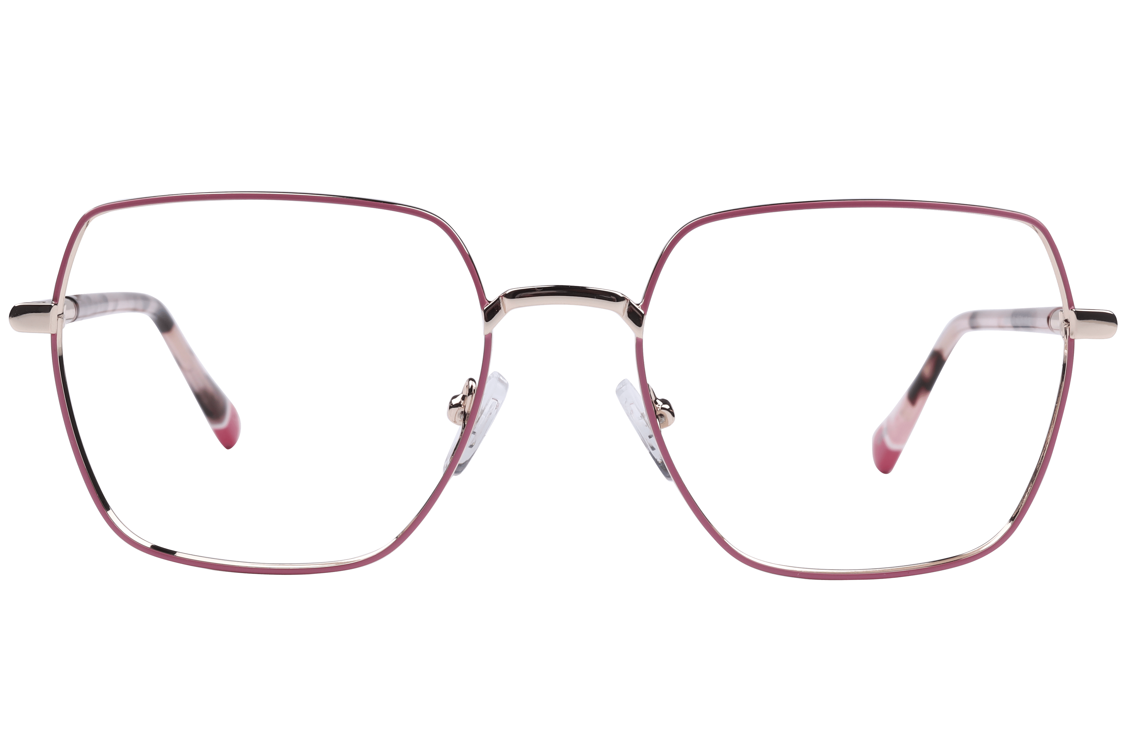 Inspira ASM003 Frame Pink Female Full Metal Frame — Pink frame — view 2