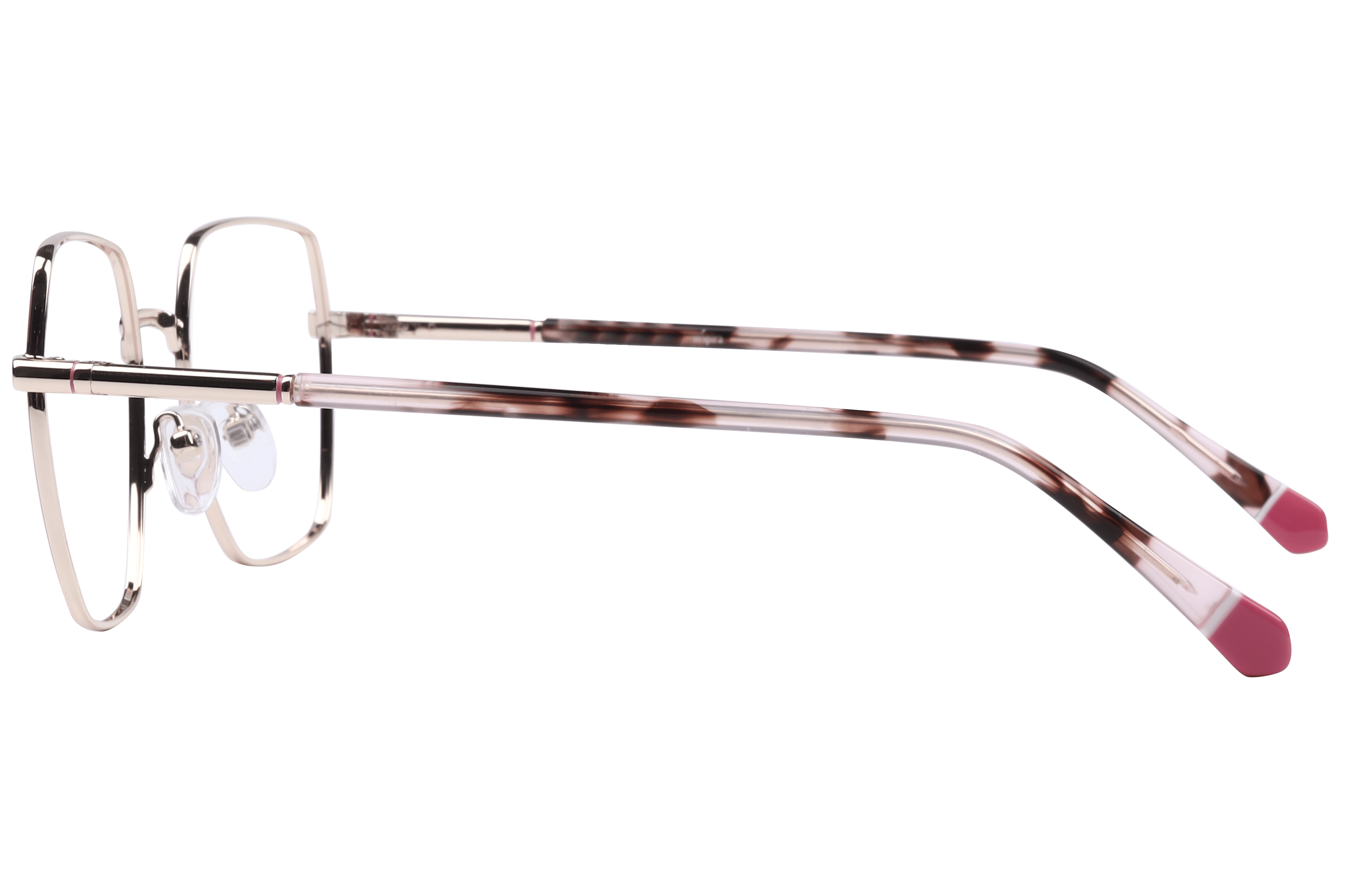 Inspira ASM003 Frame Pink Female Full Metal Frame — Pink frame — view 3