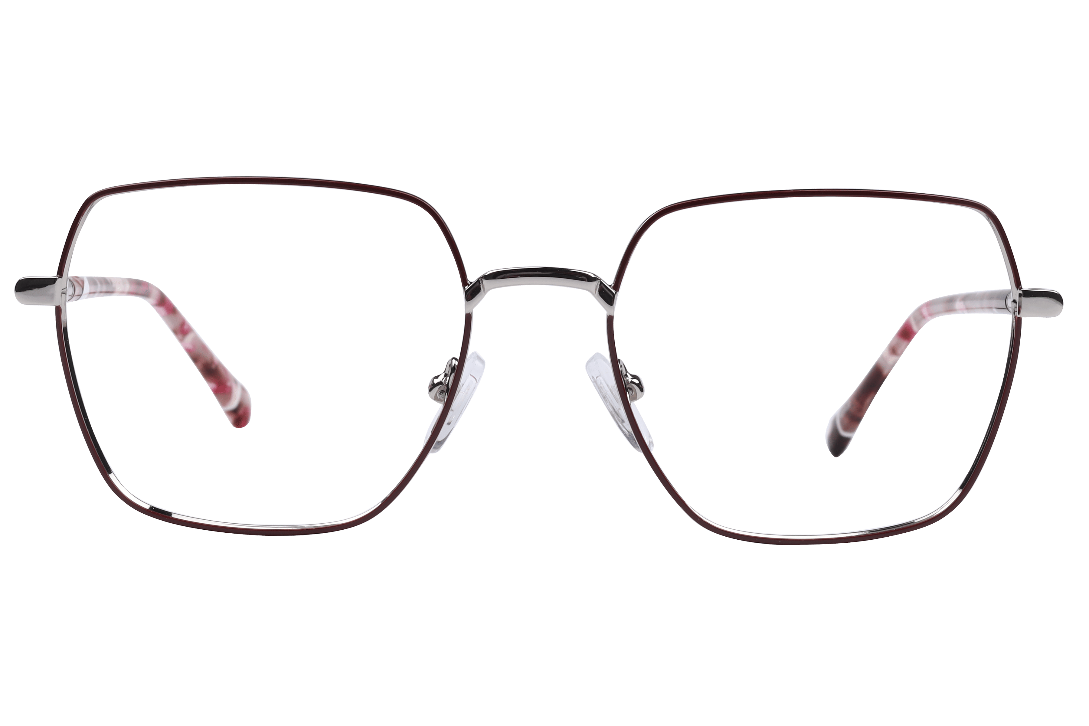 Inspira ASM003 Frame Red Female Full Metal Frame — Red frame — view 2