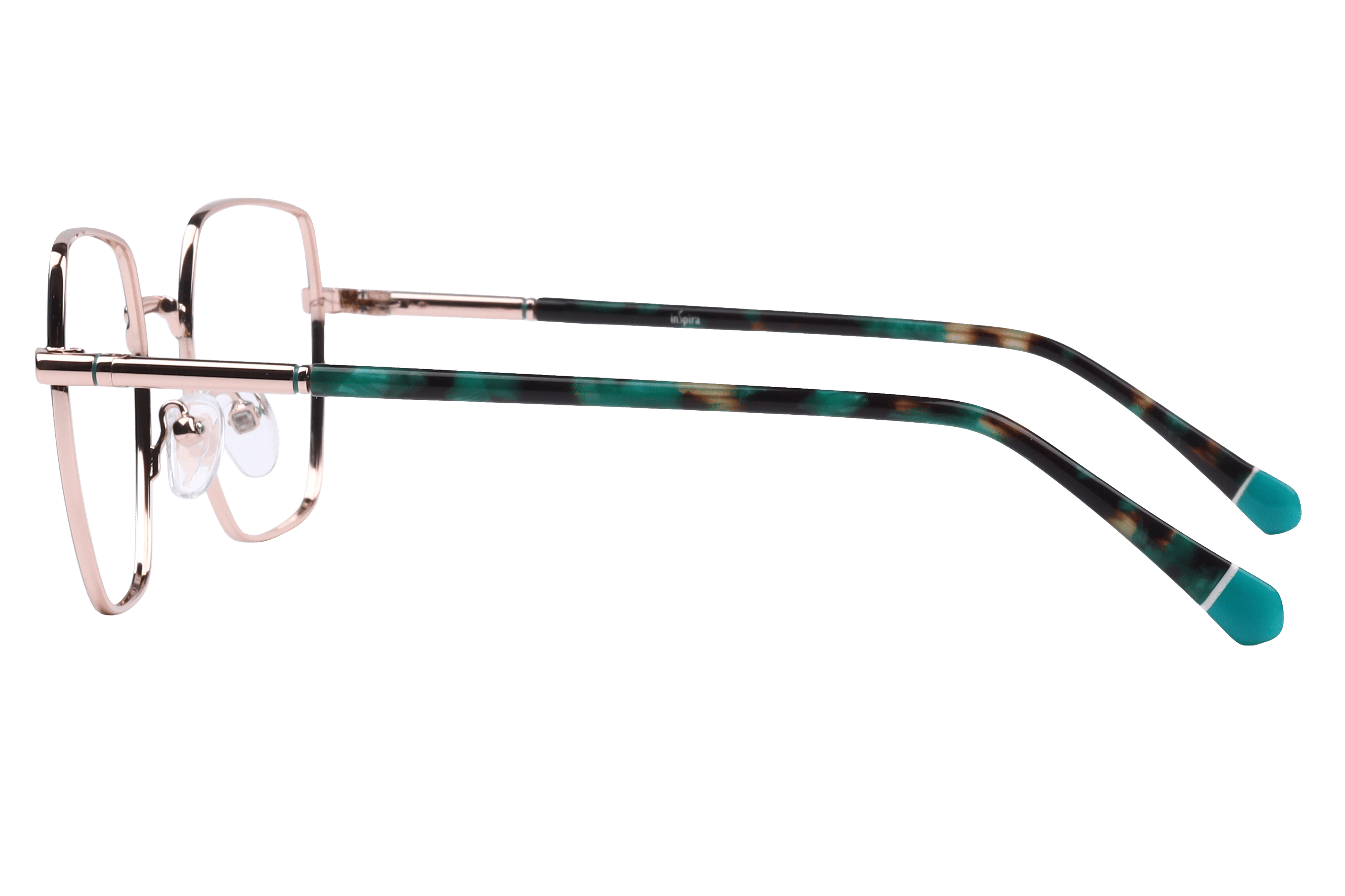 Inspira ASM003 Frame Green Female Full Metal Frame — Green frame — view 3