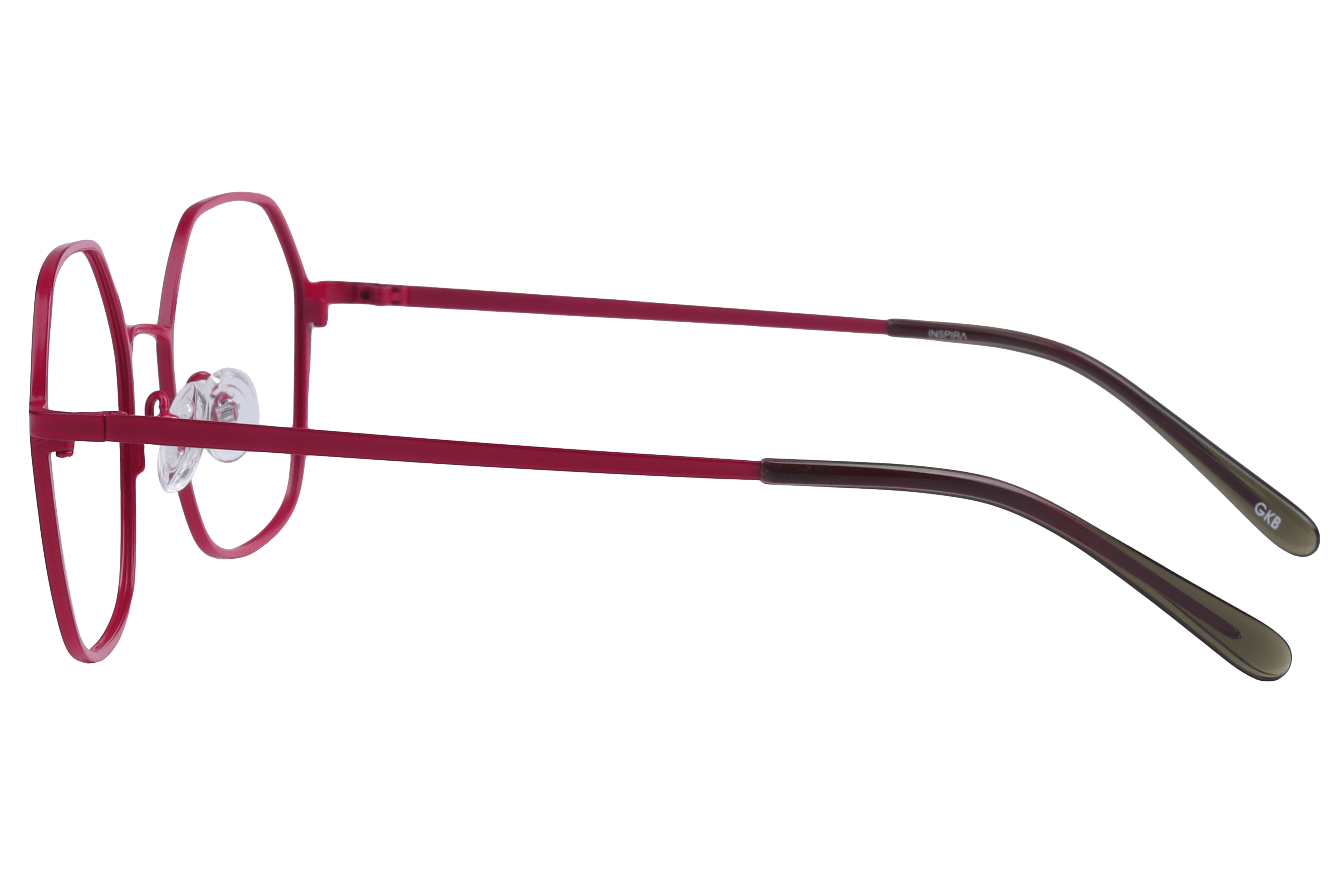 Inspira VM5513 Frame Matt Violet Female Full Metal Frame — Matt Violet frame — view 3