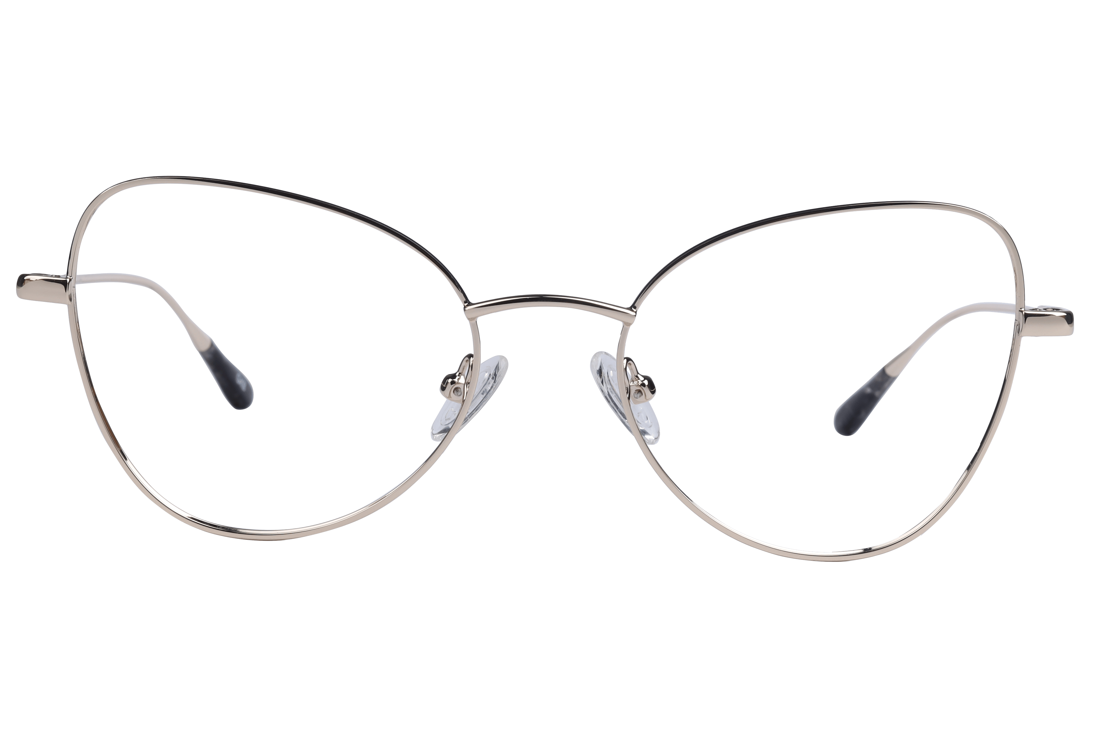 Inspira VM5009 Frame Gold Female Full Metal Frame — Gold frame — view 2