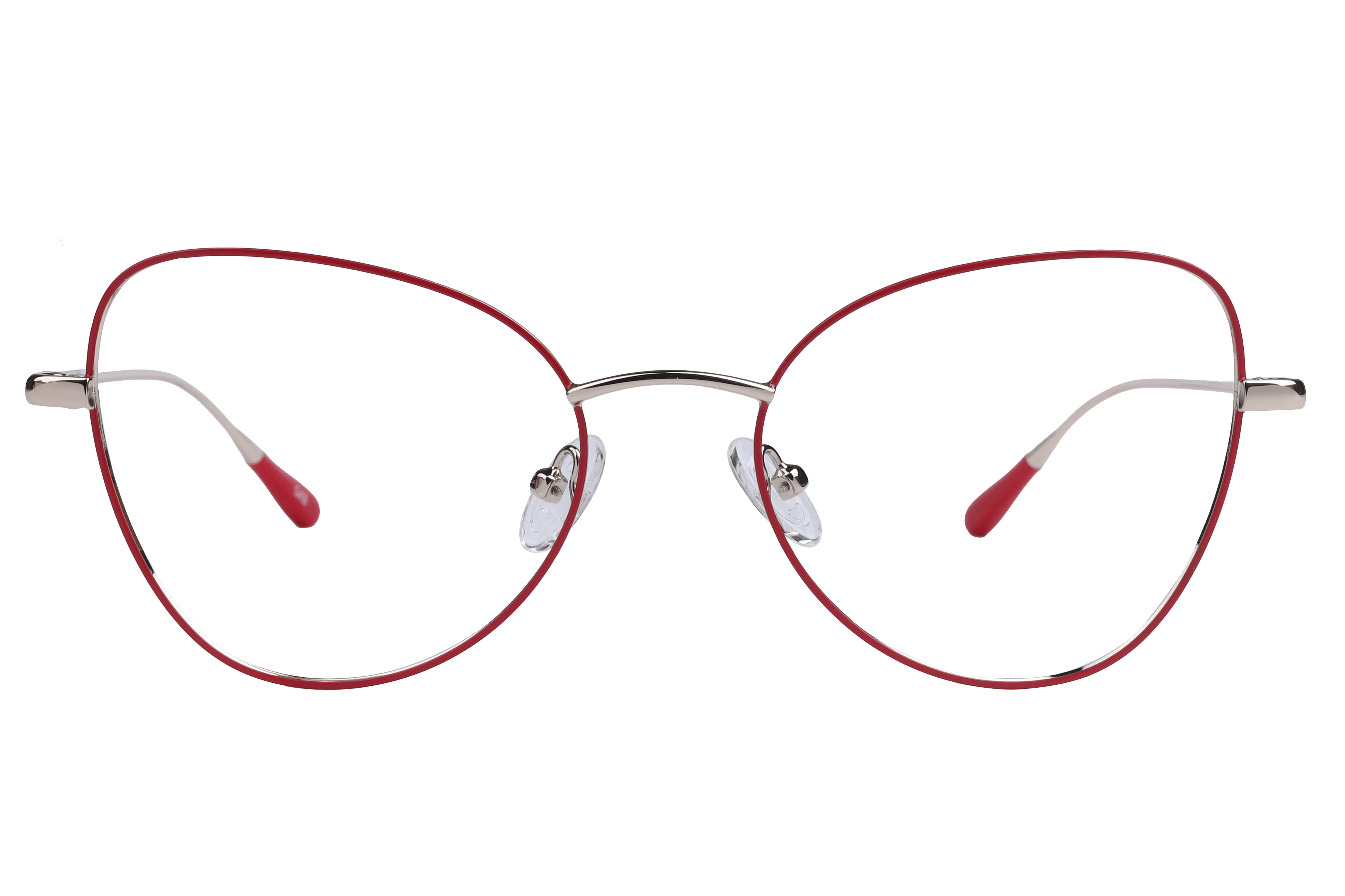 Inspira VM5009 Frame Red Female Full Metal Frame — Red frame — view 2