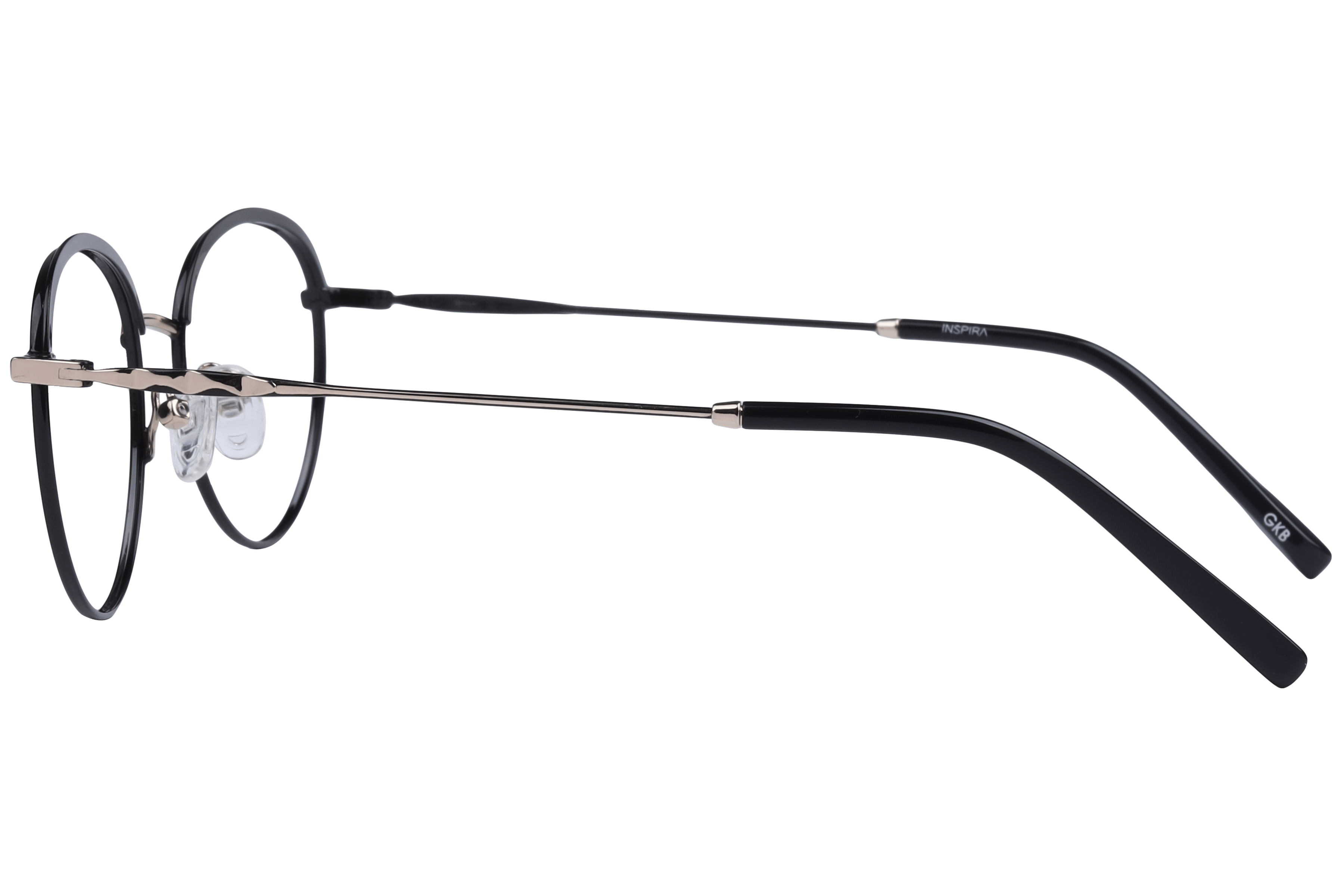 Inspira VM5023 Frame Black Female Full Metal Frame — Black frame — view 3
