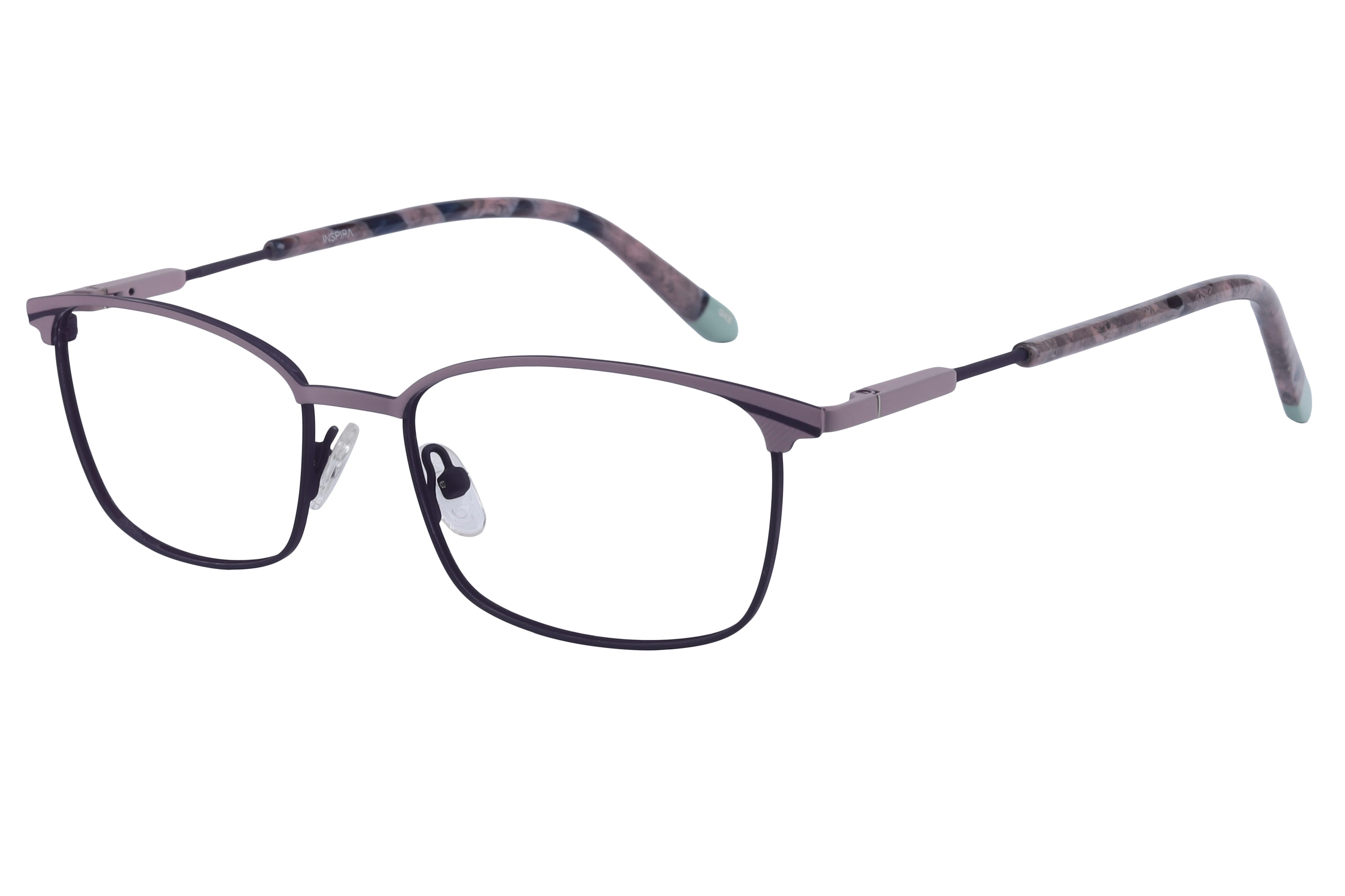 Inspira 50446-FW Frame Pink Female Full Metal — Pink frame