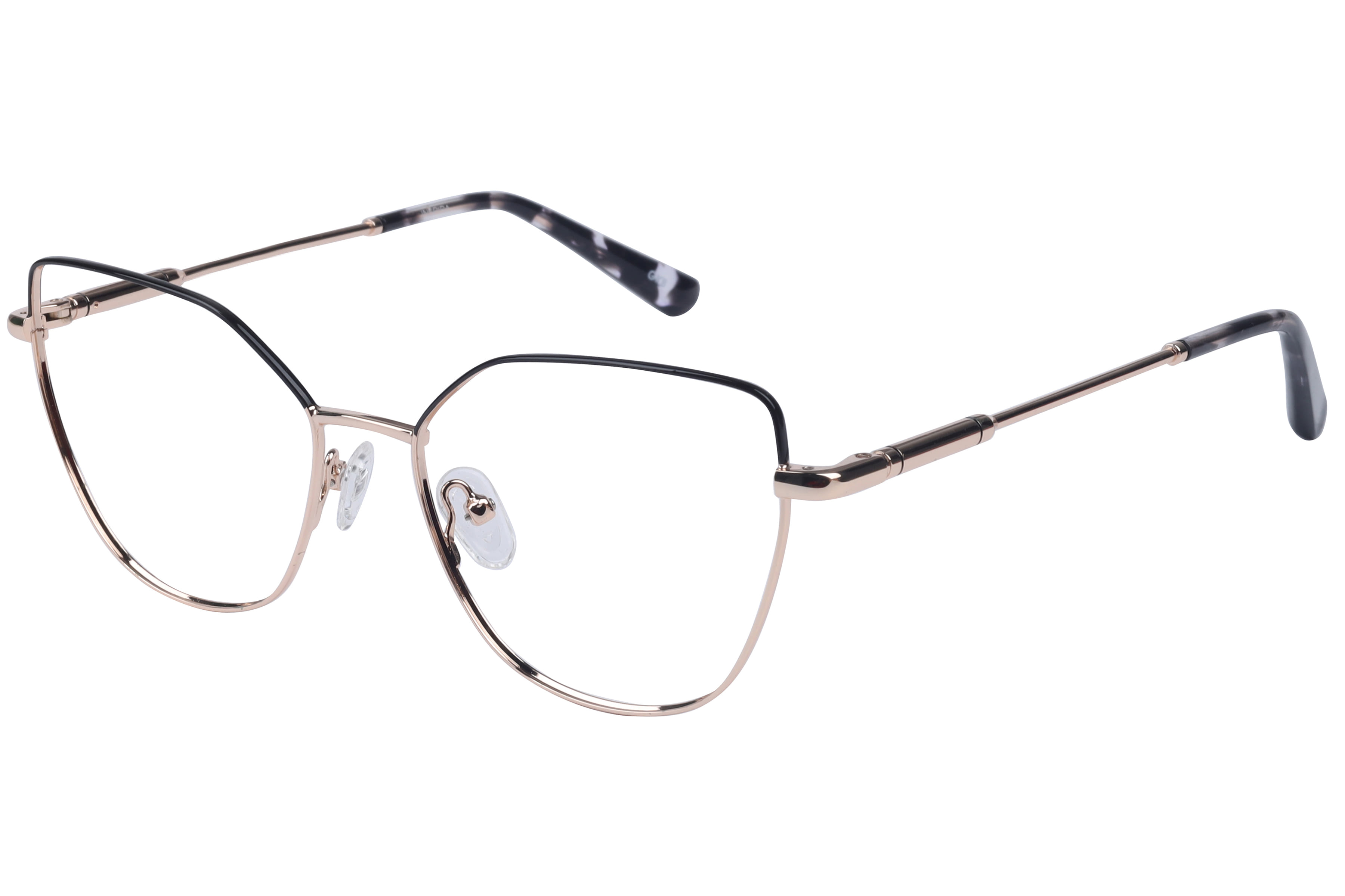 Inspira YJ-0136 Frame Black Female Full Metal Frame — Black frame — view 1