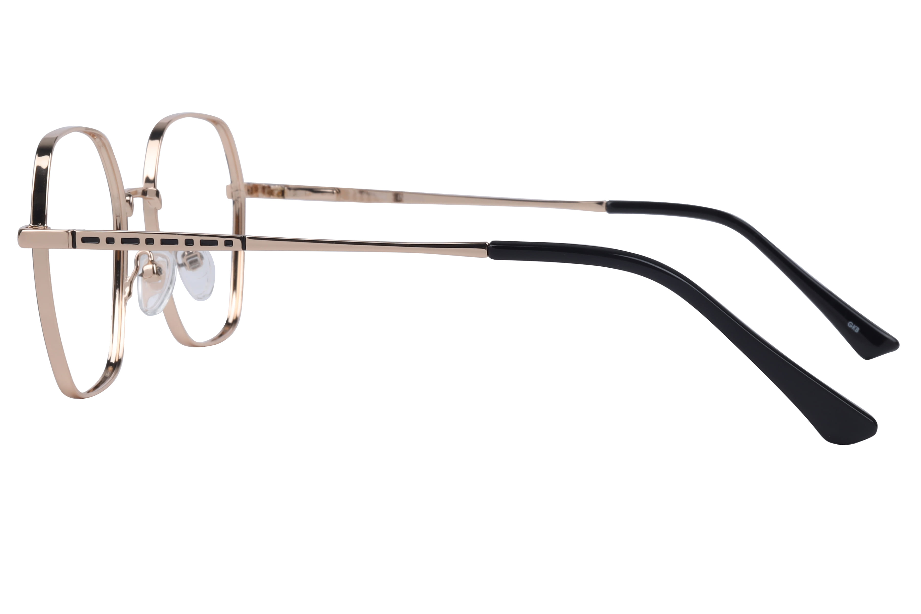 Inspira FY10028 Frame Black Female Full Metal Frame — Black frame — view 3