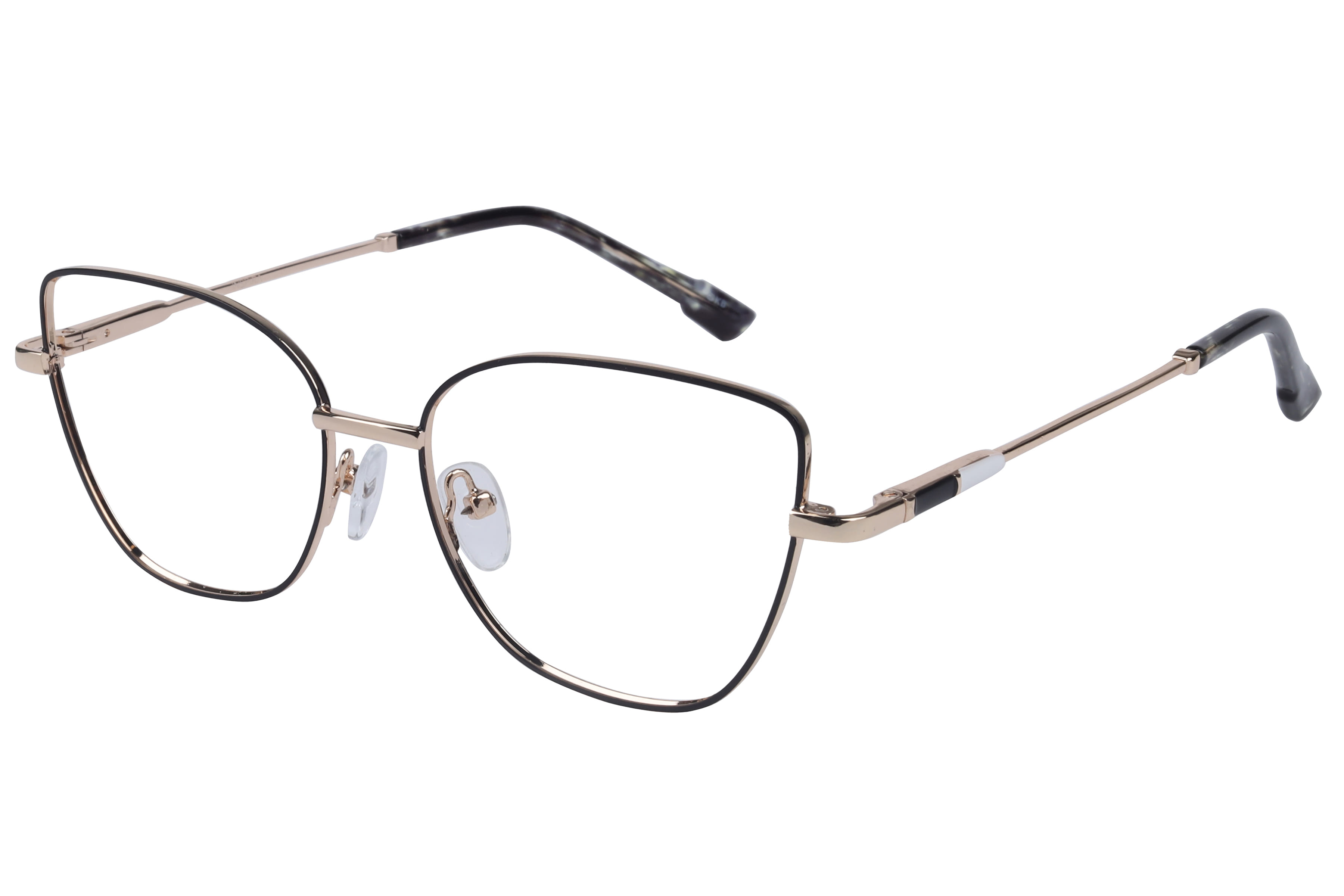 Inspira JM8806 Frame Black Female Full Metal Frame — Black frame — view 1