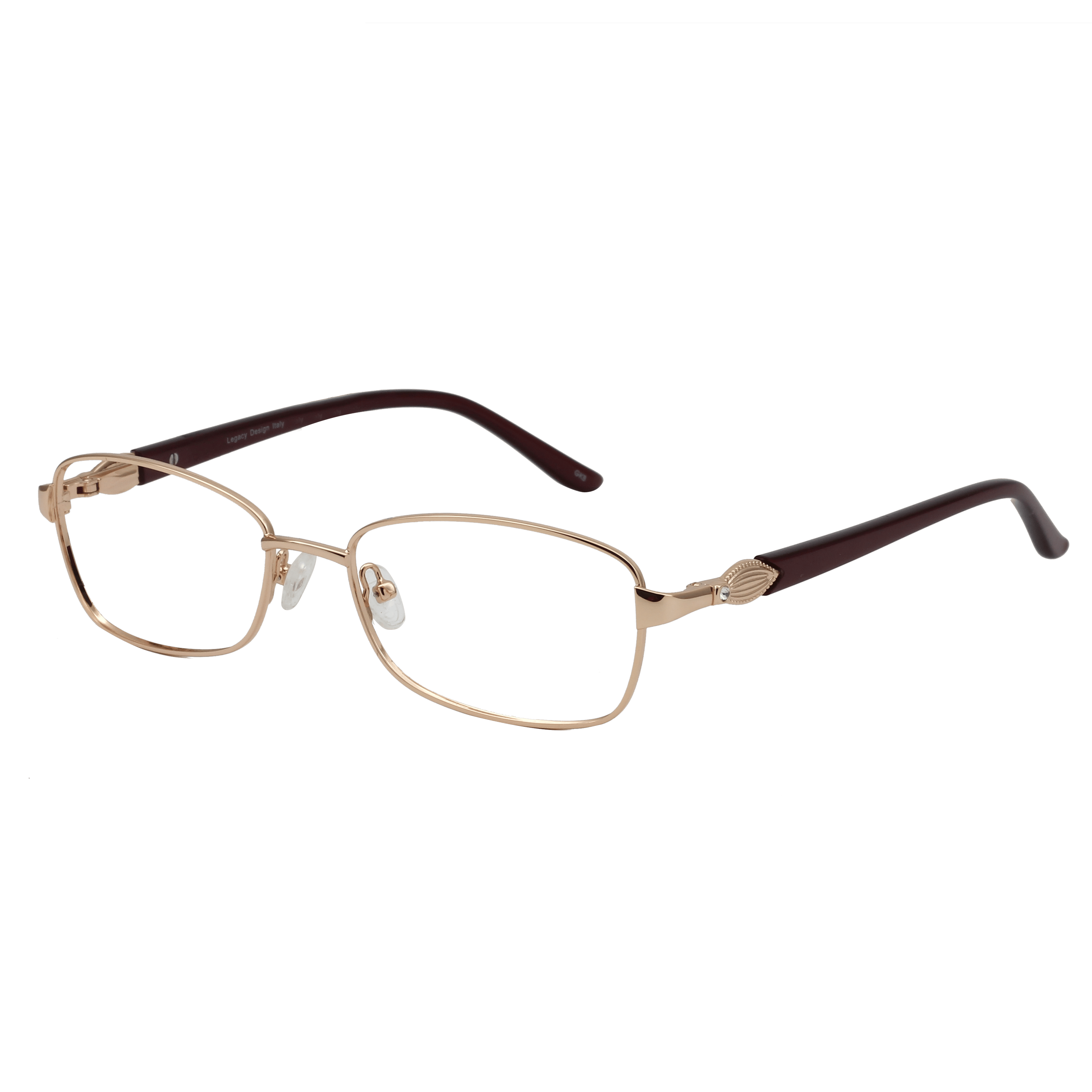 Inspira 7118MC Frame Gold Female Full Metal — Gun Metal frame