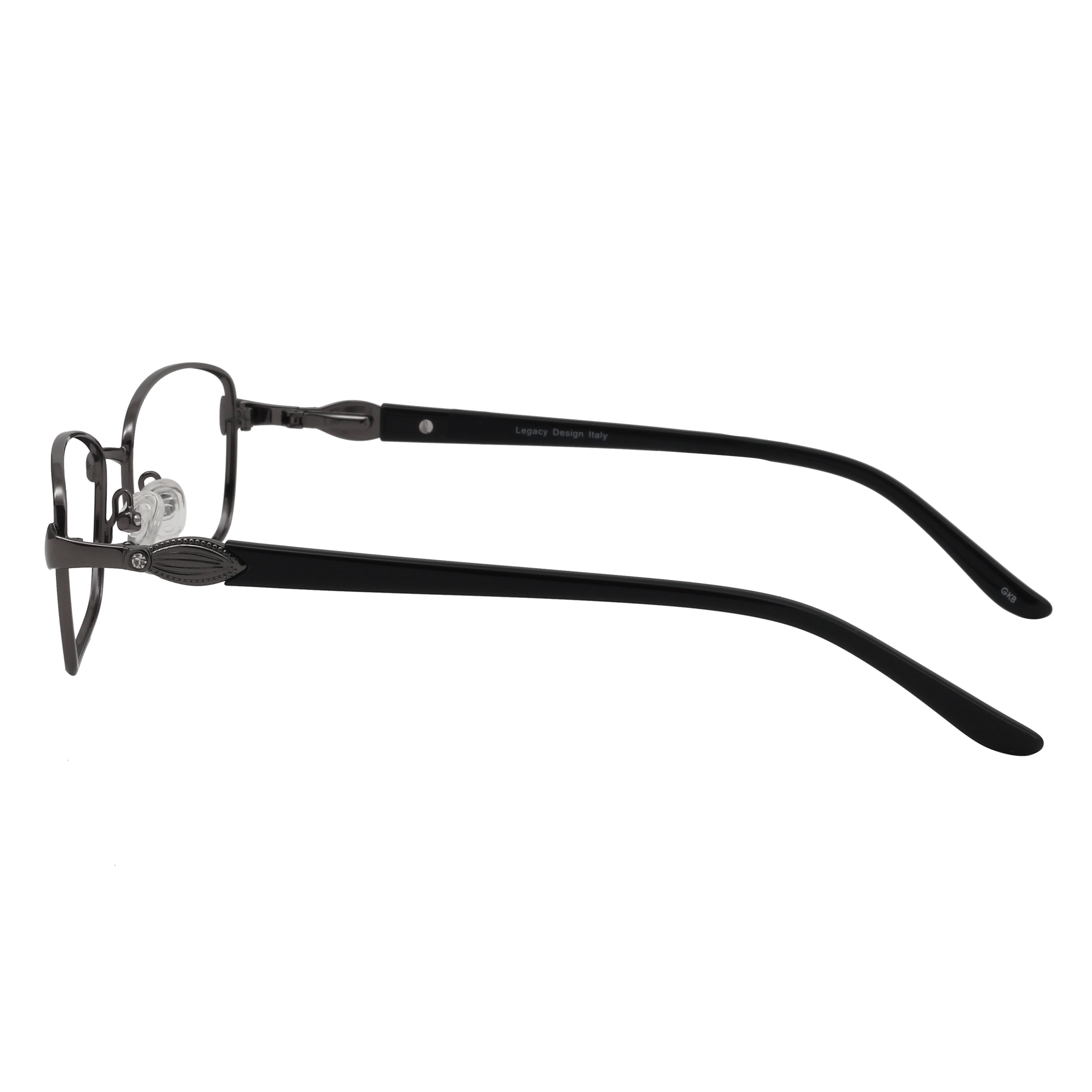 Inspira 7118MC Frame Gun Metal Female Full Metal Frame — Gun Metal frame — view 3