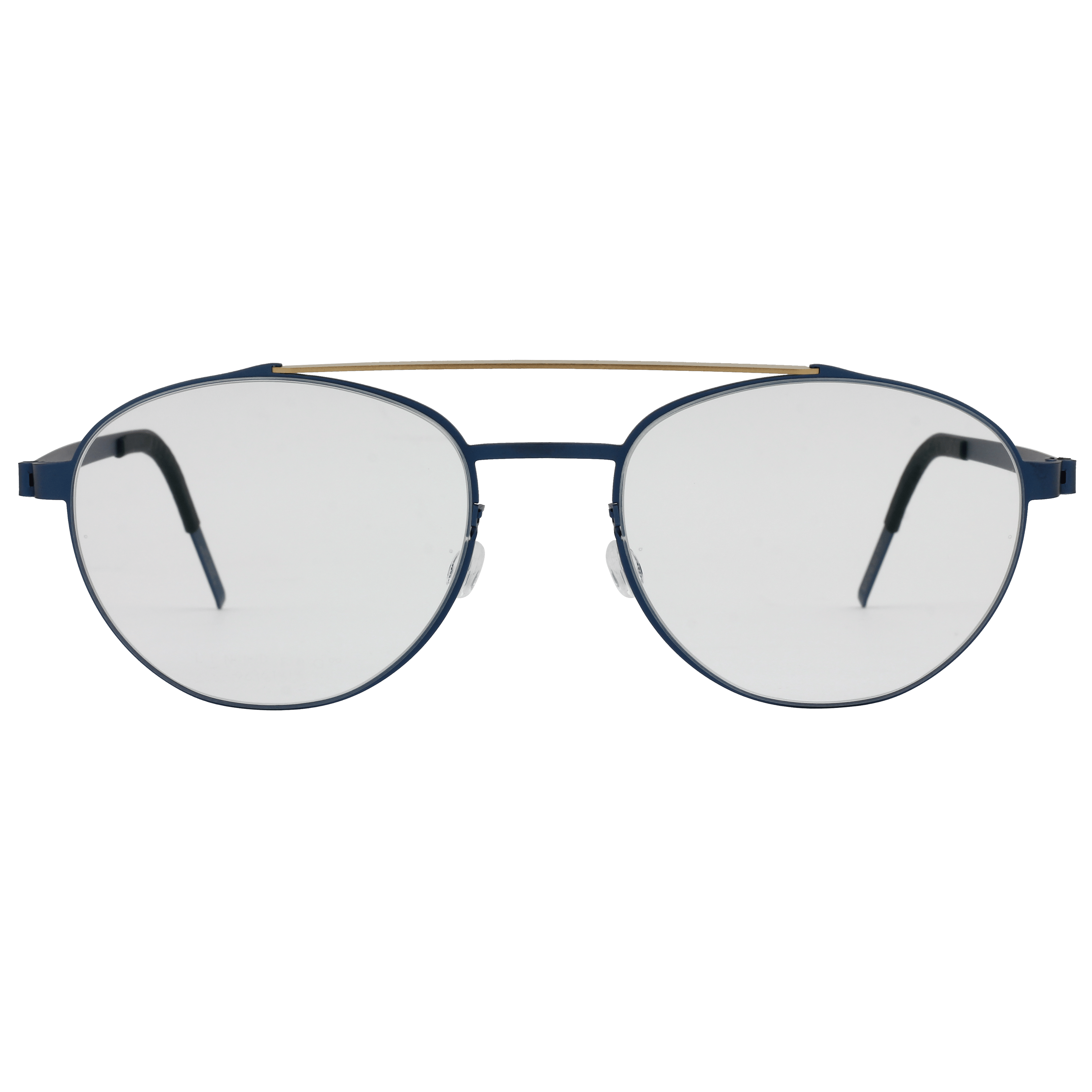Lindberg STRIP 9616 Frame Blue Unisex Full Titanium — Blue frame