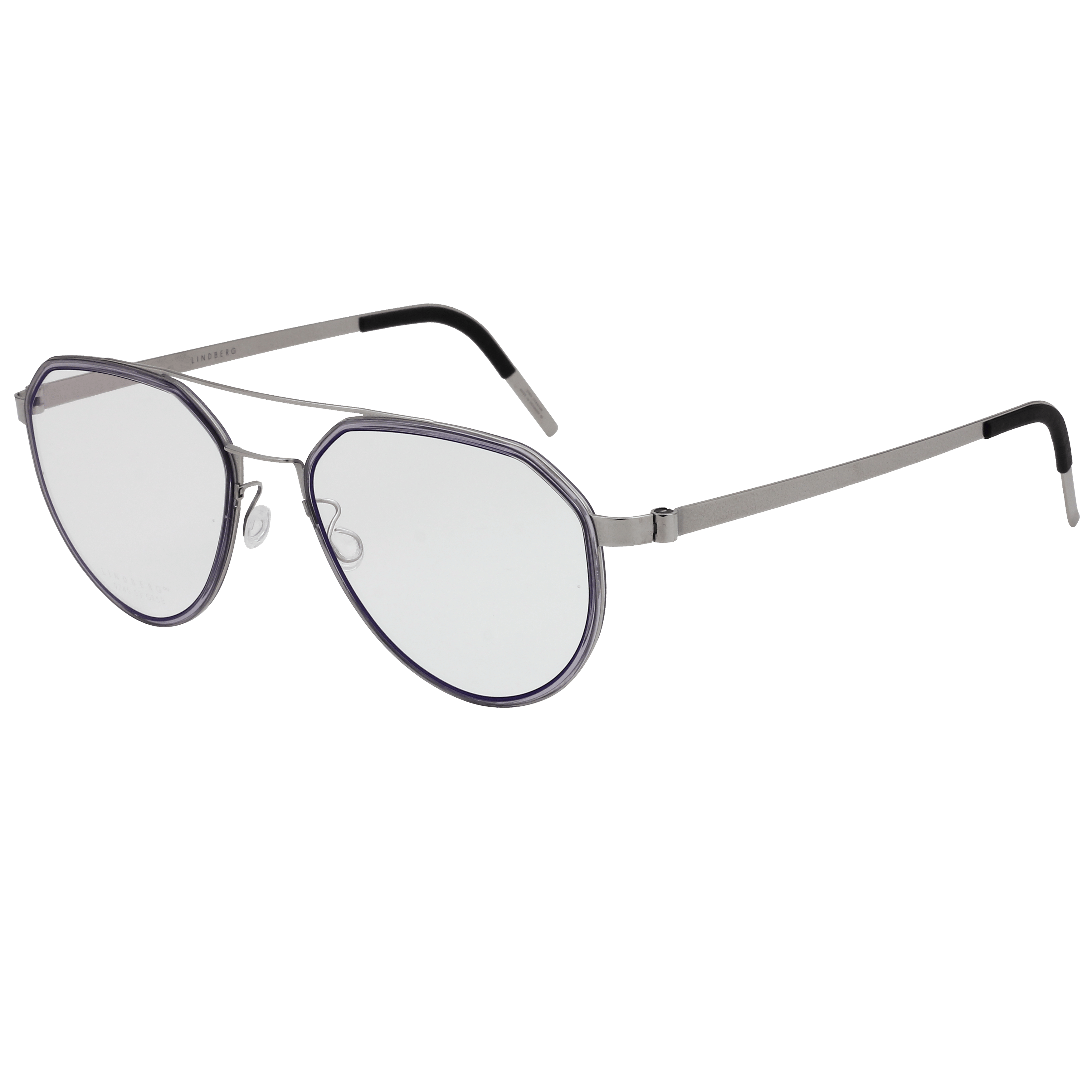 Lindberg 9745 Frame Silver Male Full Titanium