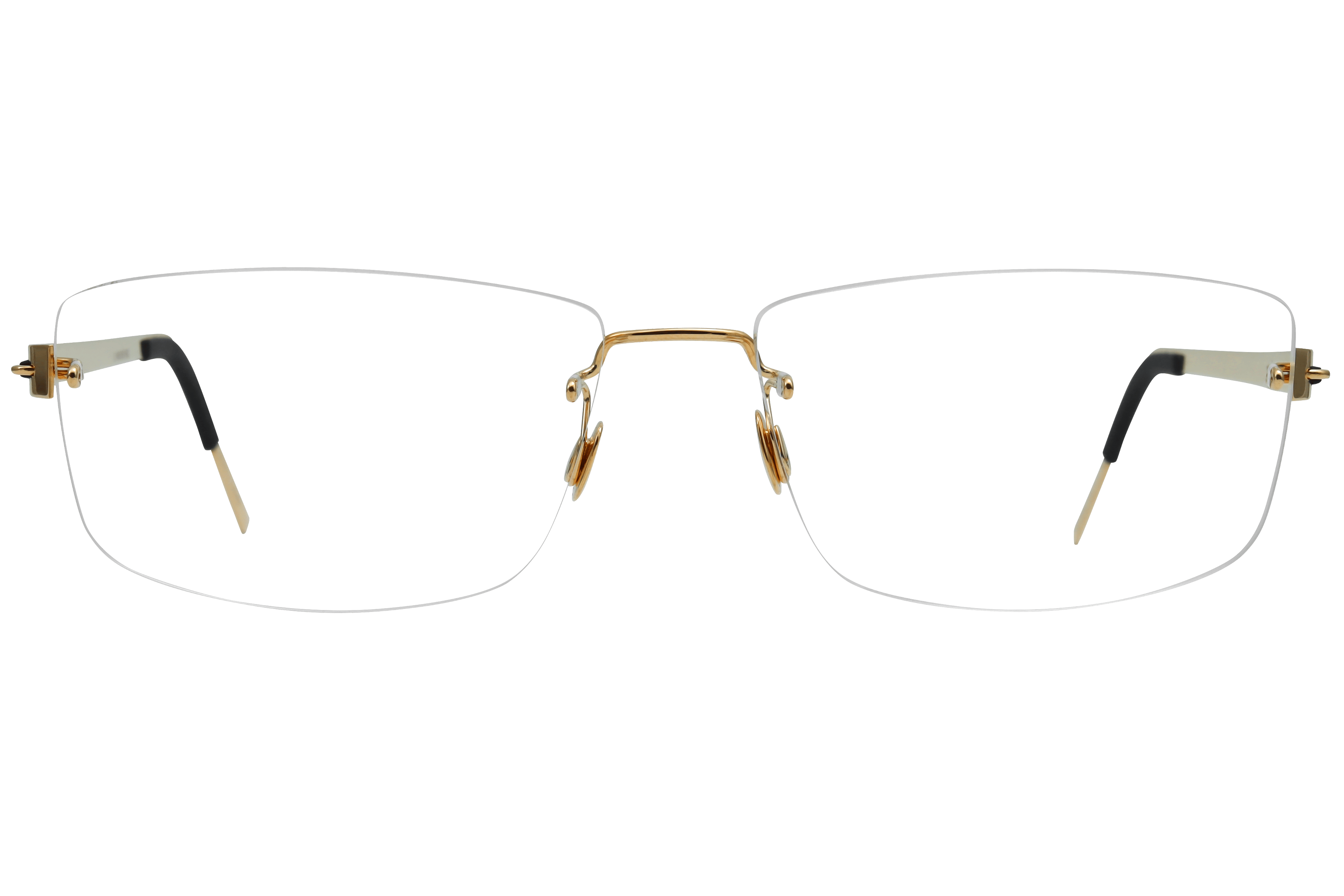 Lindberg Gold PRECIOUS T957 Frame Gold Male RimLess Gold — Gold frame