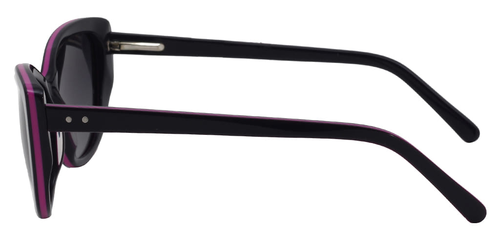 Lancebremmer LBS 0115 Sunglass Purple Female Full Shell Sunglass — view 4