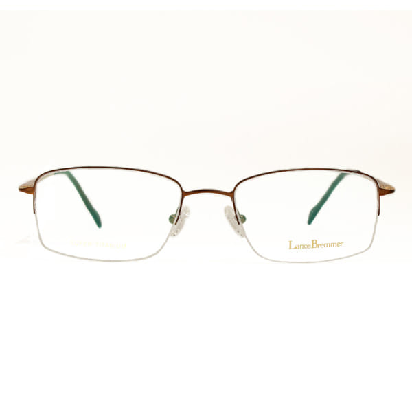 Lancebremmer F0715TS Frame Brown Male Supra Titanium Frame — Brown frame — view 2