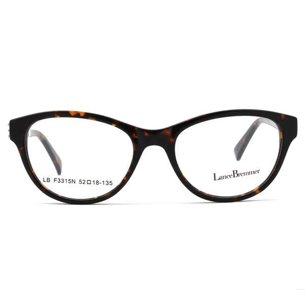 Lancebremmer F3315N Frame Tortoise Female Full Shell Frame — Tortoise frame — view 3