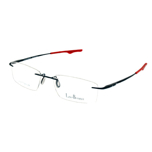 Lancebremmer 2015D Frame Black Male RimLess Titanium Frame — Black frame — view 1