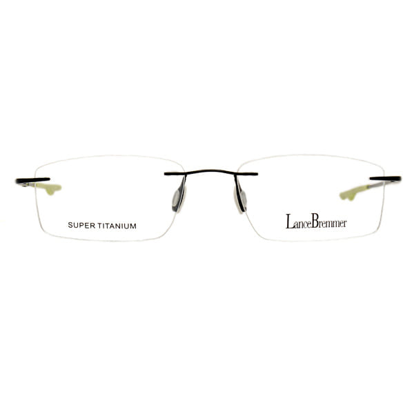 Lancebremmer 2015D Frame Black Male RimLess Titanium Frame — Black frame — view 2