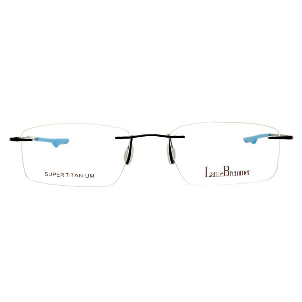 Lancebremmer 2015D Frame Black Male RimLess Titanium Frame — Black frame — view 2