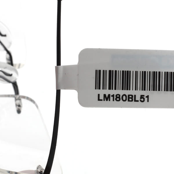 Lancebremmer 1715D Frame Black Unisex RimLess Titanium Frame — view 1