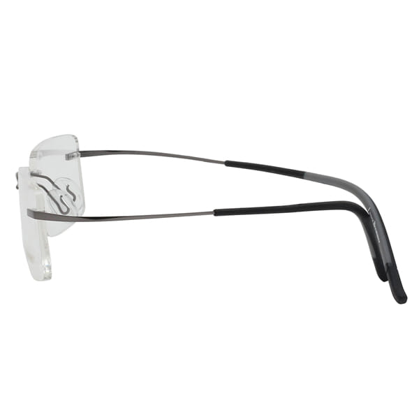 Lancebremmer 1715D Frame Gun Metal Unisex RimLess Titanium Frame — view 4