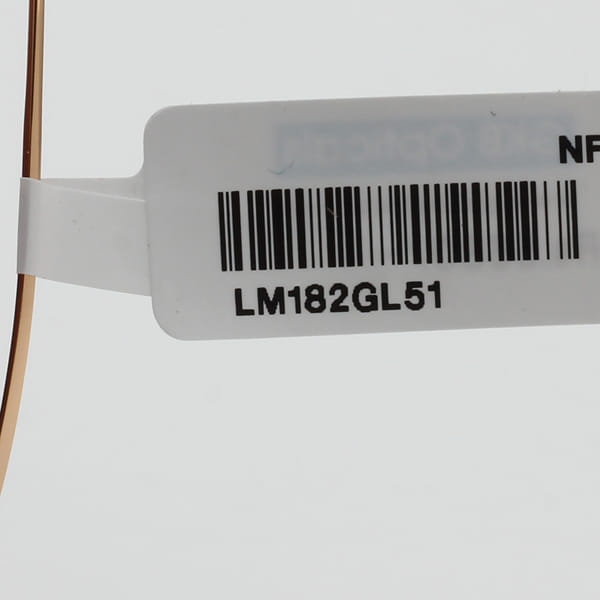 Lancebremmer 1715D Frame Gold Unisex RimLess Titanium Frame — Gold frame — view 1