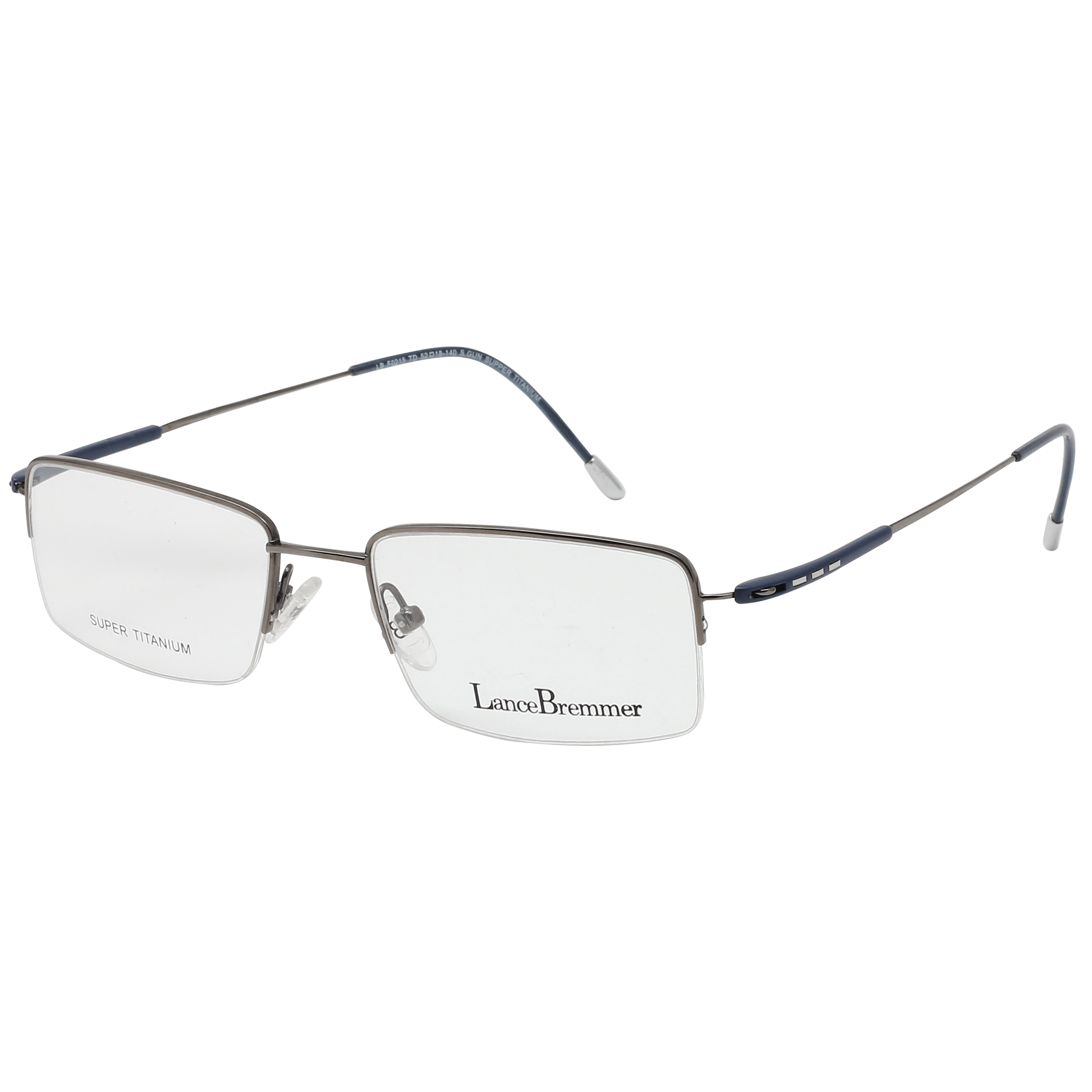 Lancebremmer 0215TD Frame Gun Metal Unisex Supra Titanium — Gun Metal frame