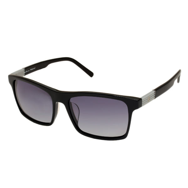 Lancebremmer 0415C Sunglass Black Male Full Shell — Brown frame