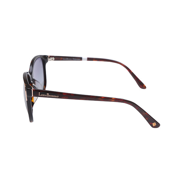 Lancebremmer 0315C Sunglass Tortoise Female Full Shell Sunglass — view 3
