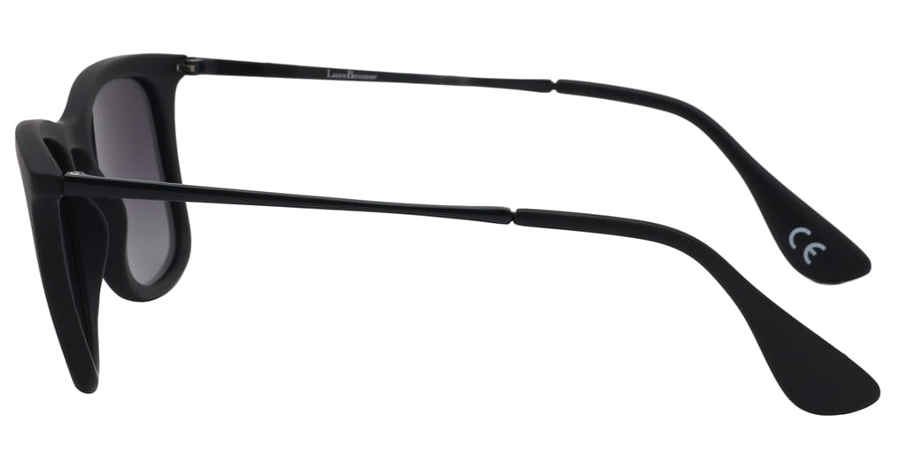 Lancebremmer 4221 Sunglass Black Unisex Full Metal Sunglass — view 4