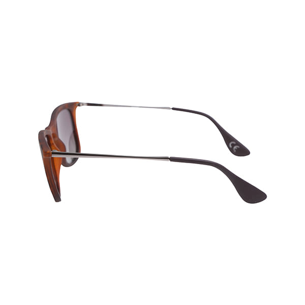 Lancebremmer 4221 Sunglass Brown Unisex Full Metal Sunglass — view 3