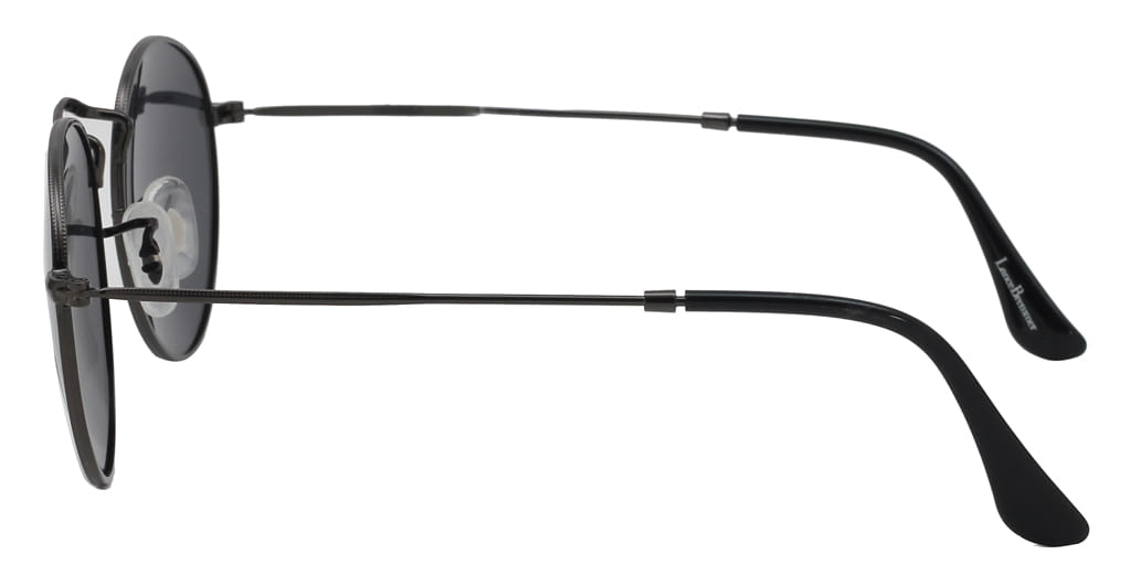 Lancebremmer 3447 Sunglass Gun Metal Unisex Full Metal Sunglass — view 4