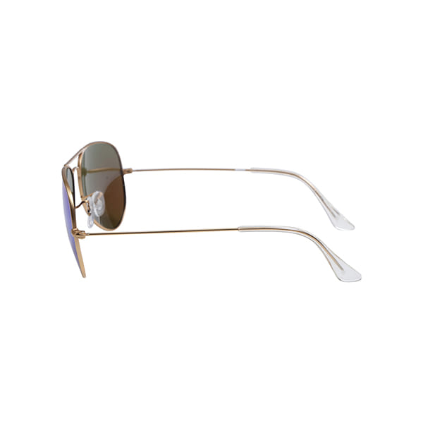 Lancebremmer 3025M/0716TT Sunglass Gold Unisex Full Metal Sunglass — Gold frame — view 3