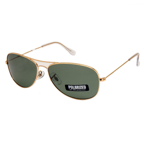 Lancebremmer 3362 Sunglass Gold Unisex Full Metal — Gold frame