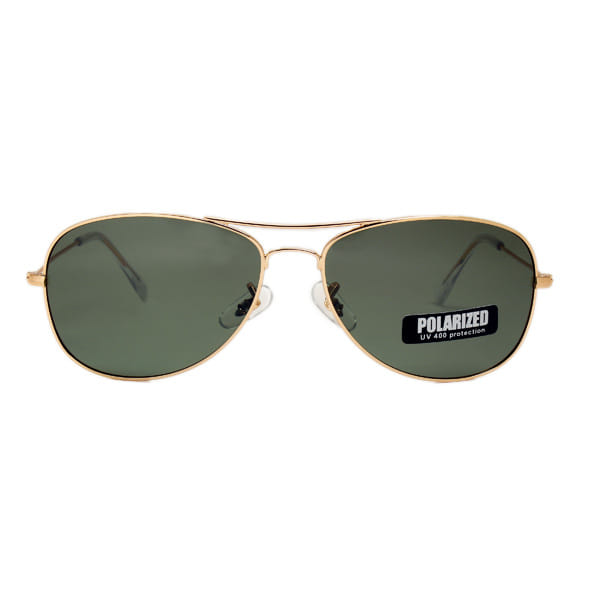 Lancebremmer 3362 Sunglass Gold Unisex Full Metal Sunglass — Gold frame — view 2