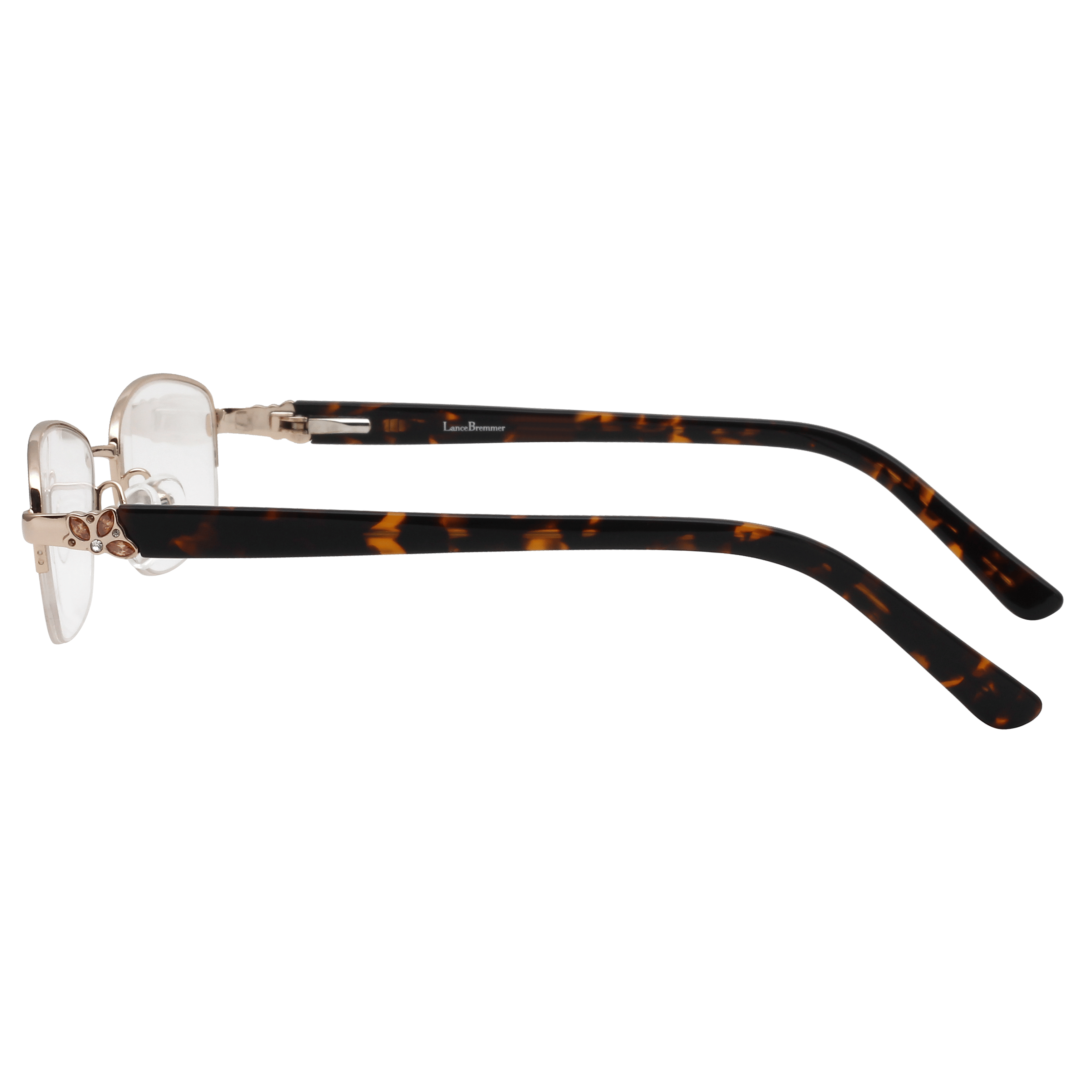 Lancebremmer 3715D/3715N Frame Gold Female Supra Shell Frame — Gold frame — view 3