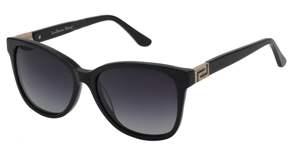 Lancebremmer S1516O Sunglass Black Female Full Shell Sunglass — view 2