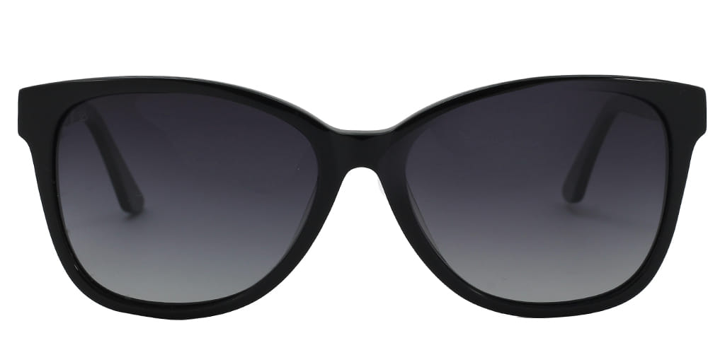 Lancebremmer S1516O Sunglass Black Female Full Shell — Purple frame