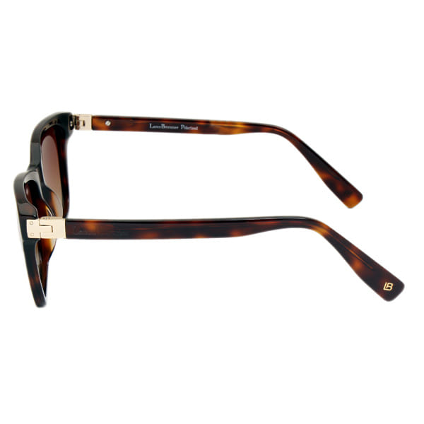 Lancebremmer S1616O Sunglass Brown Male Full Shell Sunglass — Brown frame — view 3