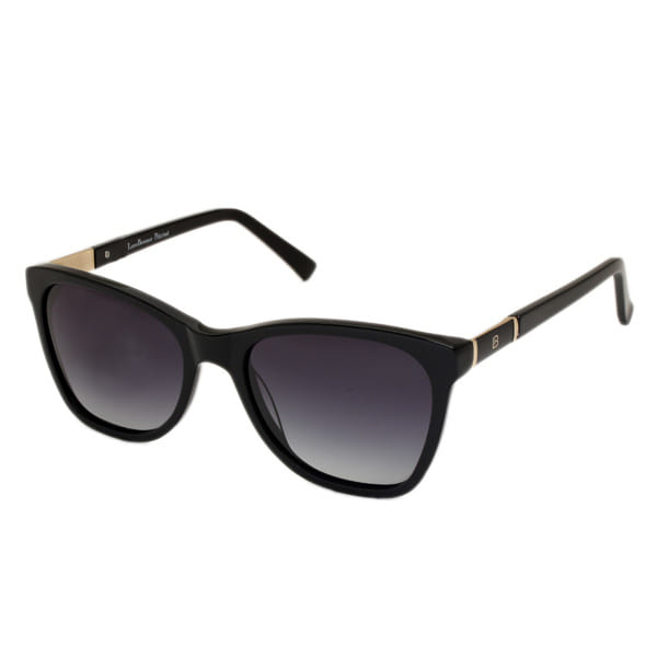 Lancebremmer S1716O Sunglass Black Unisex Full Metal — Black frame