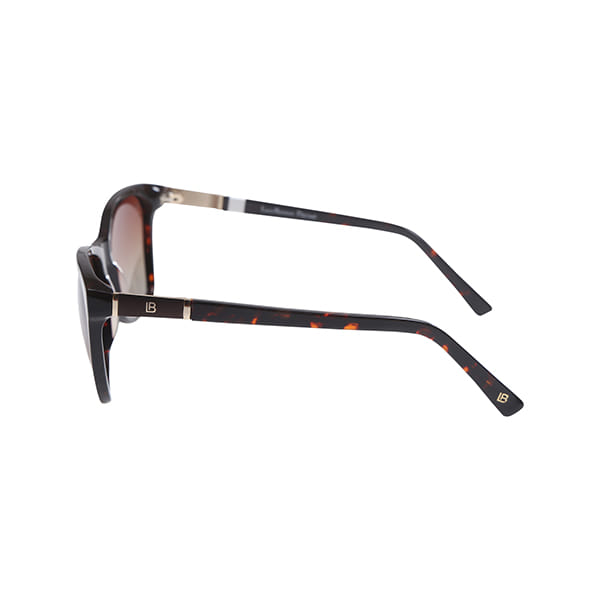 Lancebremmer S1716O Sunglass Brown Unisex Full Metal Sunglass — view 3