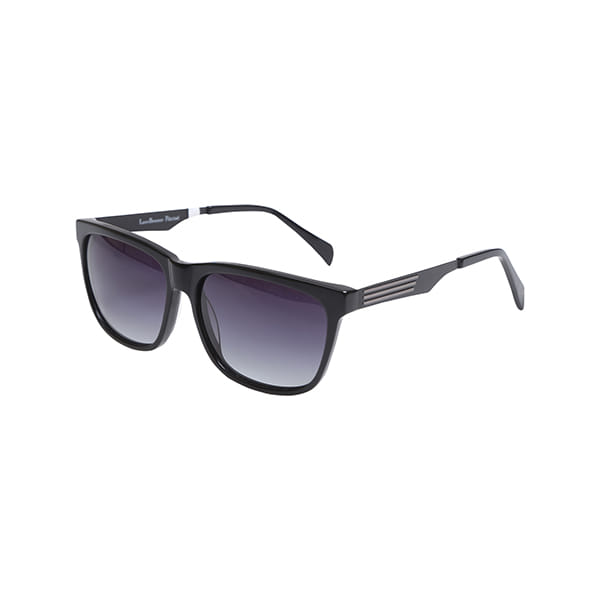 Lancebremmer S1216O Sunglass Black Male Full Metal — Black frame