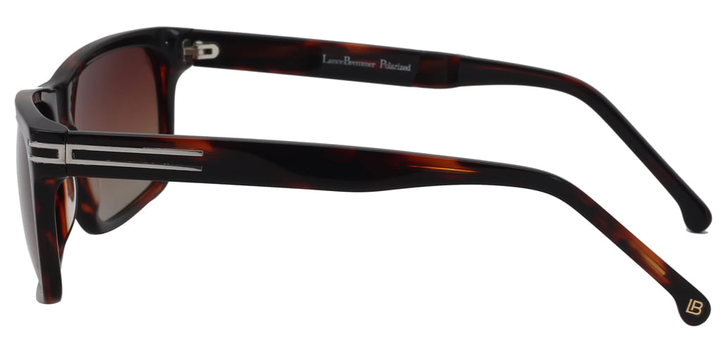 Lancebremmer S1816O Sunglass Brown Male Full Shell Sunglass — view 4