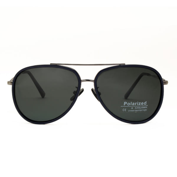 Lancebremmer 6020 Sunglass Gun Metal Unisex Full Metal Sunglass — Gun Metal frame — view 2