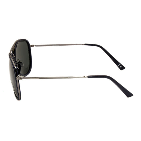 Lancebremmer 6020 Sunglass Gun Metal Unisex Full Metal Sunglass — Gun Metal frame — view 3