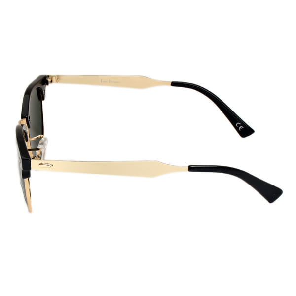 Lancebremmer 2203 Sunglass Gold Unisex Full Metal Sunglass — Gold frame — view 3